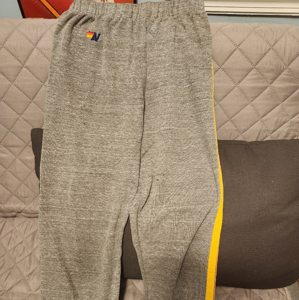 Aviator Nation Unisex Gray Jogging Pants SIZE 10